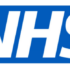 The NHS logo, which is a blue rectangle containing the letters NHS in bold white type